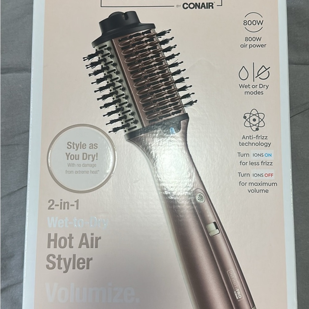 Conair pro Gold 2-in-1 Hot Air Styler